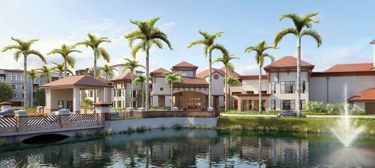Siena Lakes rendering.