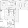 2D floor plan of the Washington apartment at Seabrook Senior Living in Tinton Falls, NJ.